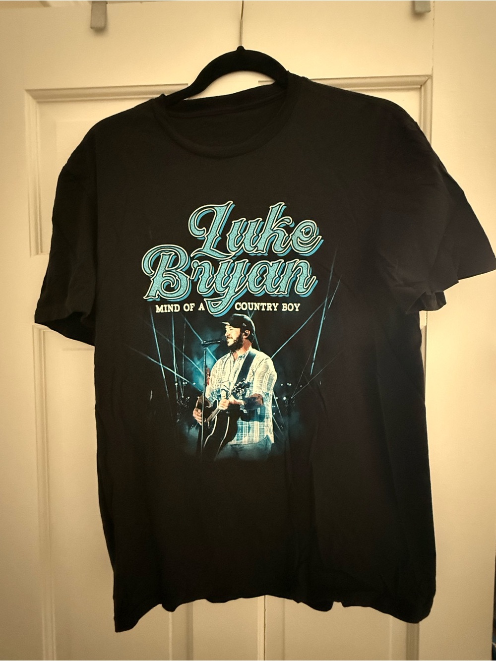 Luke Bryan Black Concert  Tee - Mind of a Country Boy